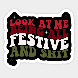 Festive Sticker